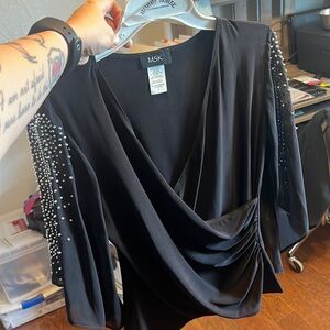 Nice dress shirt, black